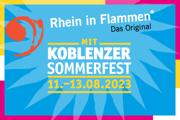 Save the Date Grafik für Koblenzer Sommerfest 2022 ©Koblenz-Touristik GmbH